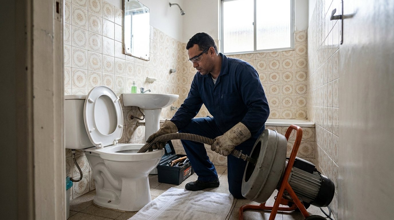 Atendimento em Vaso Sanitário em Curitiba‑PR